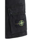 Black Cotton Bermuda Shorts