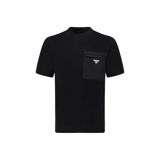 Black Cotton T-Shirt