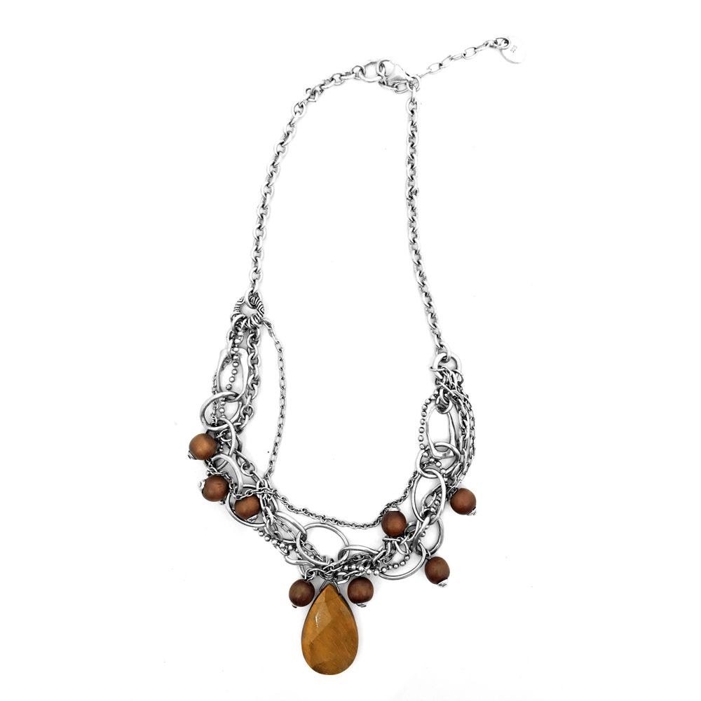 Silver Stainless Steel Necklace