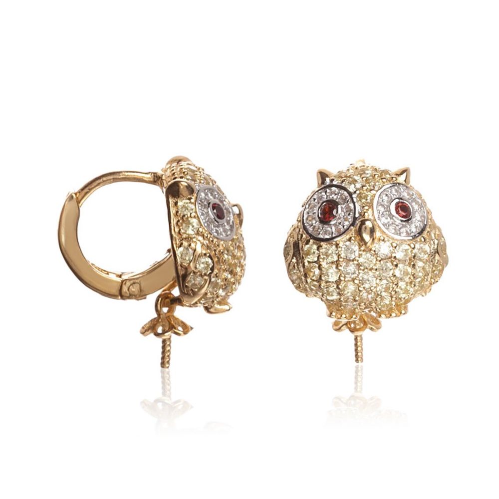 Gold Silver Earrings
