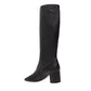 Black Calfskin Ankle Boots
