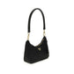 Black Recycled Polyamide Shoulder Bag