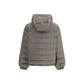 Gray Recycled Polyester Coat