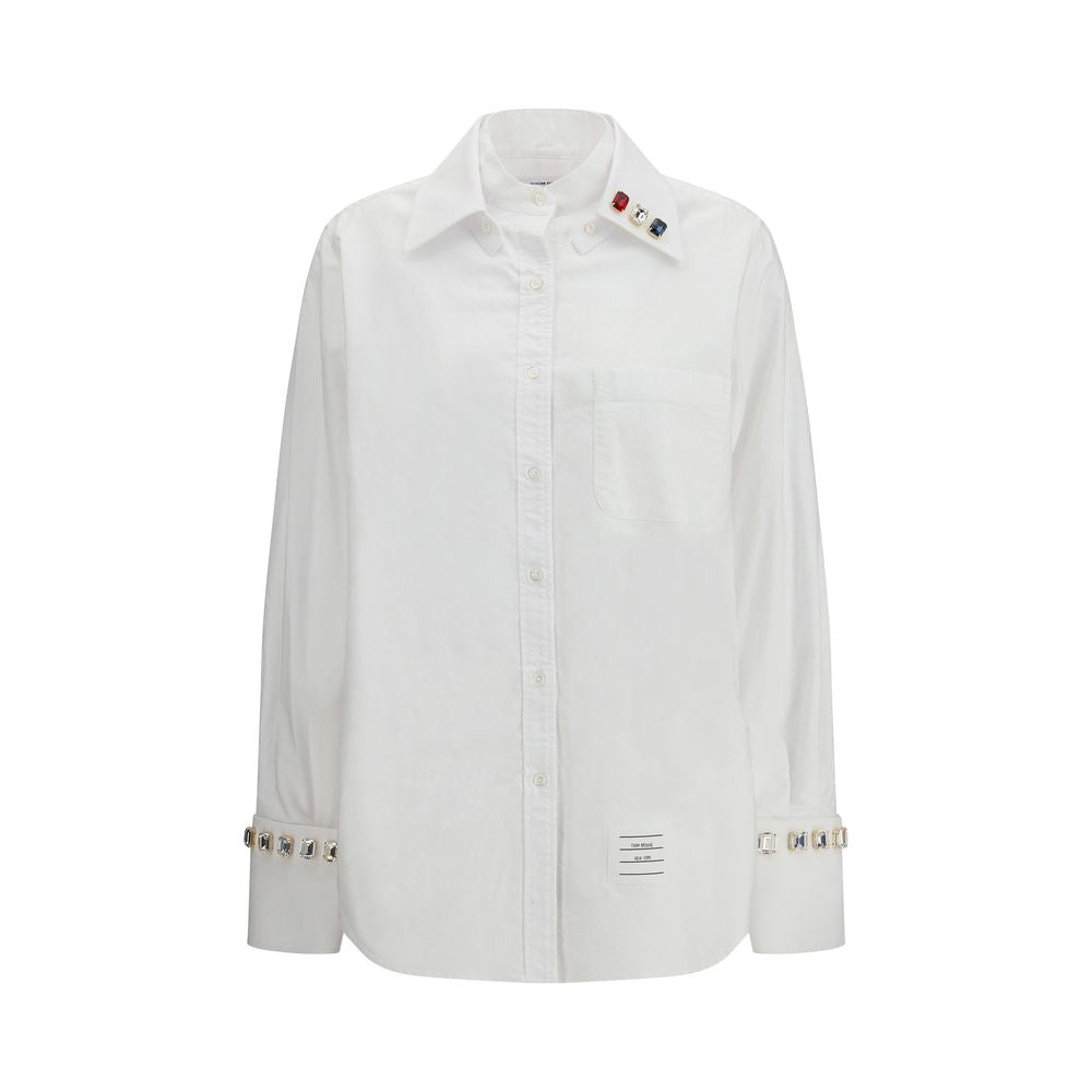 White Cotton Dress Shirt