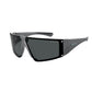 Gray Resin Sunglasses
