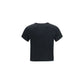 Black Cotton T-Shirt