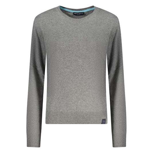 Gray Wool Women Sweater