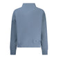 Blue Cotton Women's Sweatshirt