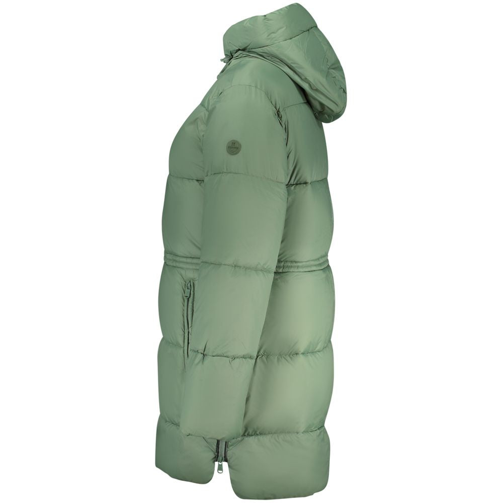Verde Polyester Women's Padded Jacket