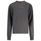 Black Cotton Women Sweatshirt