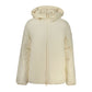 White Polyester Women's Jacket