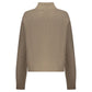 Marrone Poliammide Women Sweater