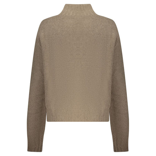 Marrone Poliammide Women Sweater