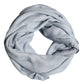 Light Blue Cashmere Knitted Shawl Scarf