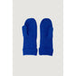 Blue Marabou Gloves