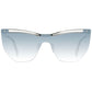 Silver Metal Sunglasses