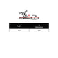 Black Polyester Slippers