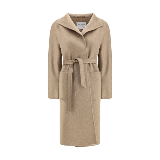 Beige Cashmere Coat