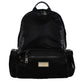 Black Nylon Backpack