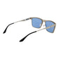 Silver Metal Sunglasses