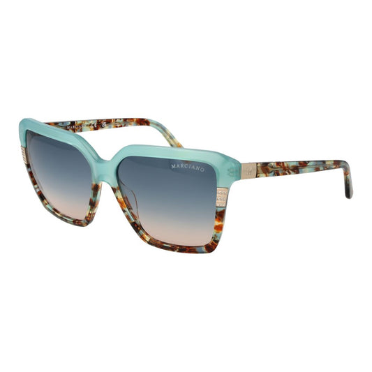 Turquoise Acetate Sunglasses