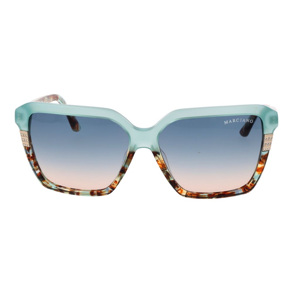 Turquoise Acetate Sunglasses