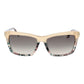 Beige Acetate Sunglasses