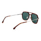 Brown Metal Sunglasses