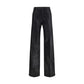 Black Cotton Jeans Denim