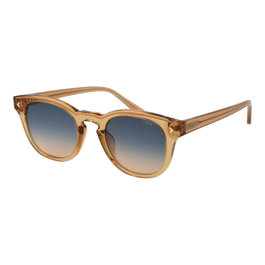 Beige Plastic Sunglasses