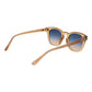Beige Plastic Sunglasses