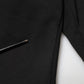 Black Cotton Mid Waist Jogger Trousers Pants