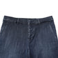 Dark Blue Mid Waist Skinny Fit Men Denim Trouser Jeans