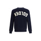 Blue Nylon Sweatshirt