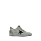 White Calf Leather Bos Taurus Low Top Sneakers