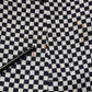Black White Checkered Men Cropped Pants