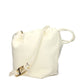 Beige Leather Shoulder Bag
