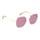 Rose Gold Stainless Steel Sunglasses