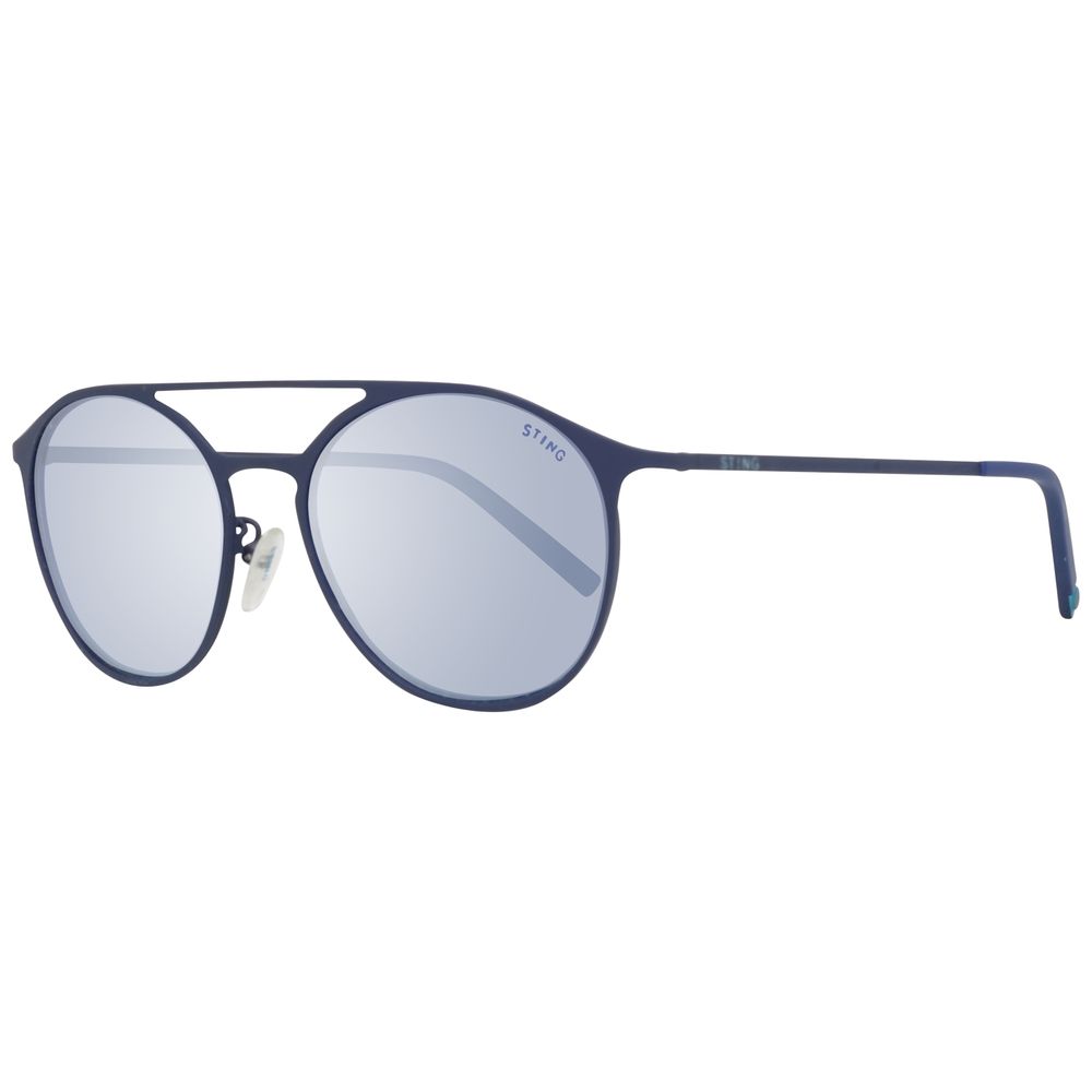 Blue Metal Sunglasses