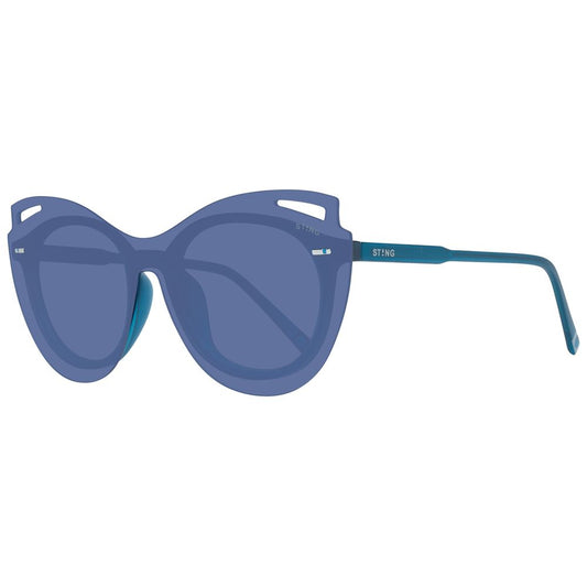 Blue Plastic Sunglasses