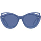 Blue Plastic Sunglasses