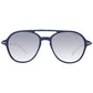 Blue Metal Sunglasses