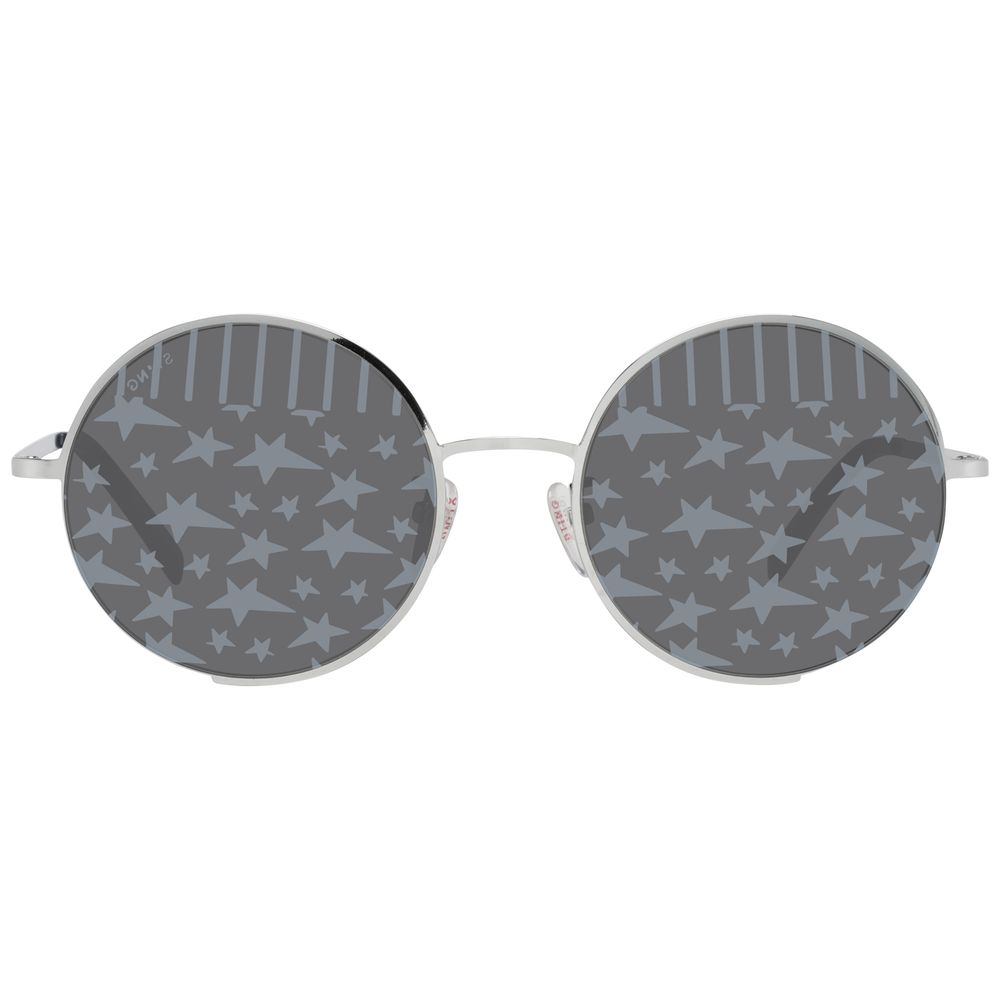Gray Metal Sunglasses