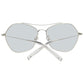 Gray Metal Sunglasses