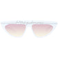 White Plastic Sunglasses