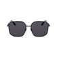 Black Metal Sunglasses