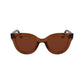 Brown Injected Sunglasses