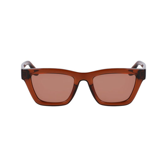 Brown Injected Sunglasses