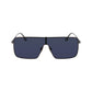 Gray Metal Sunglasses