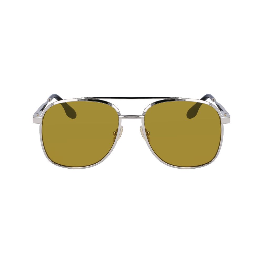 Gray Metal Sunglasses